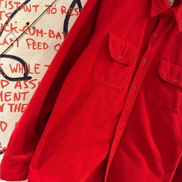 Vintage 70s Duxbak Chamois Button Down Hunting Shirt - Picture 4 of 6